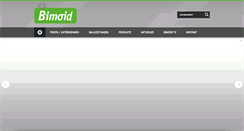 Desktop Screenshot of bimoid.de